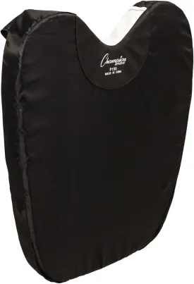 Champion Sports Umpire Exterior Body Chest Protector Pad With Y-Strap - Adjustable Comfort Fit Exterior Chest Protector,Black