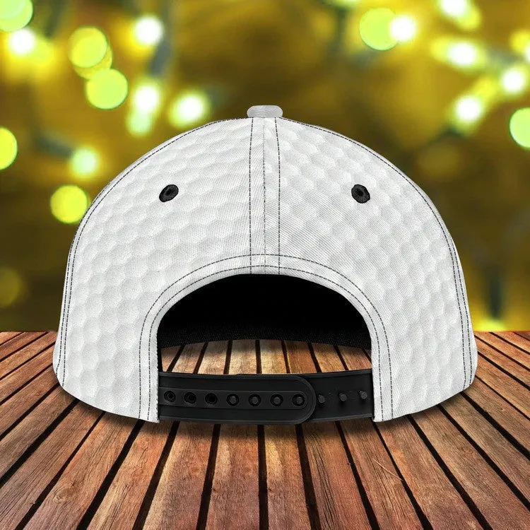 Customized Golf Cap for Men 4th of July 3D All Over Printed for Golf Players, Gift for Dad Golf