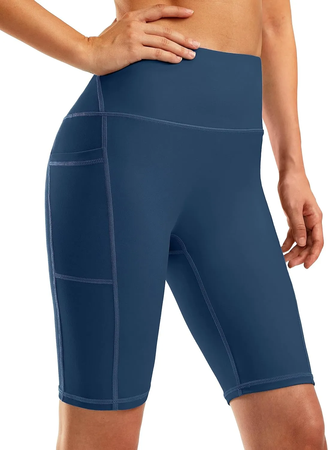 G Gradual Women's 9" High Waisted Swim Board Shorts Tummy Control Swimsuit Bottoms for Women with Liner Pockets