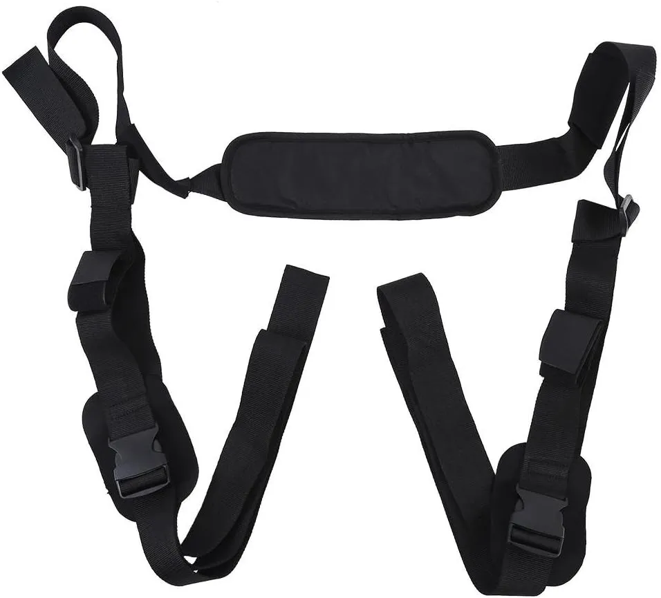 Kayak Straps, Portable Adjustable Nylon Kayak Carrying Strap Belt with Paddle Loop Suitable for Canoe, Kayak, Surfboard, Inflatable Raft, Etc