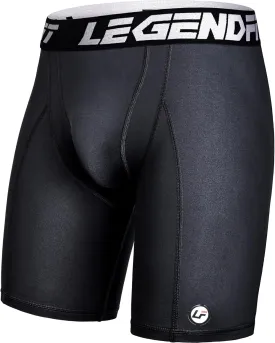 Men Baseball Football Straps Compression Shorts w/Cup Pocket(NO Cup) Athletic Sliding Underwear Lacrosse