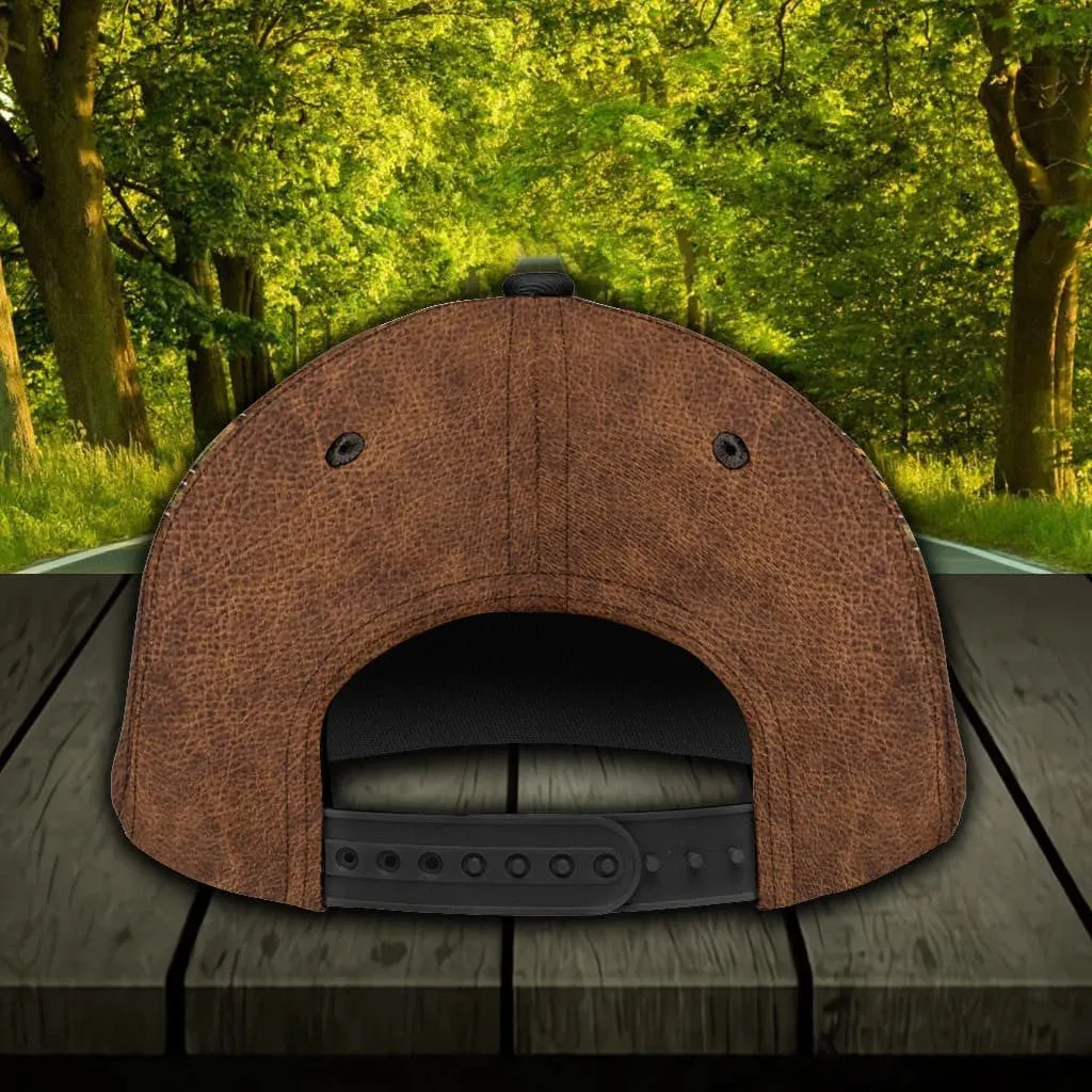 Personalized Black Angus Cow Farm Cap for Farmer, Cow Hat for Dad and Mom 3D Cap for Husband