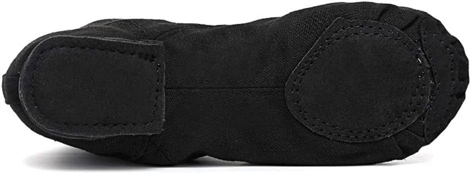 Smithmelody Canvas Jazz Dance Boots Ballet Dancing Sneakers for Adult Men Women