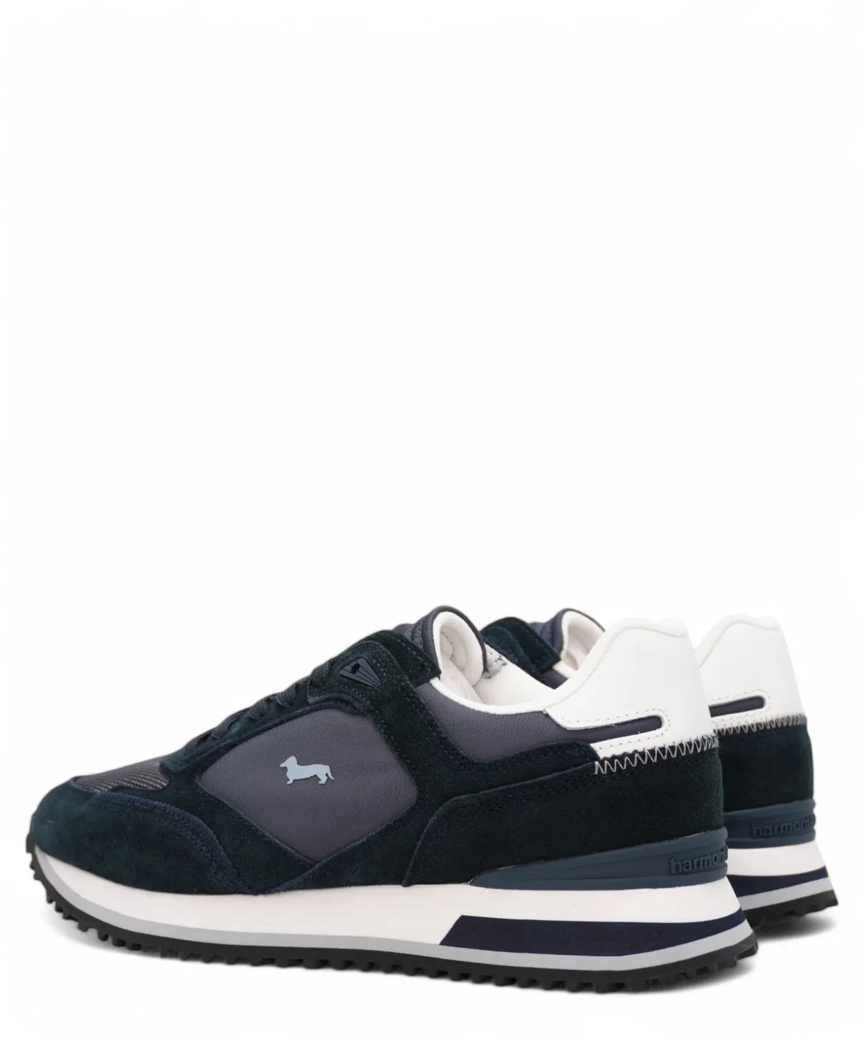 Sneakers in Camoscio e Tessuto Tecnico con Suola EVA Extra-Light
