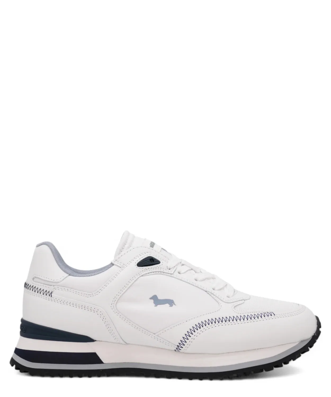 Sneakers in Camoscio e Tessuto Tecnico con Suola EVA Extra-Light