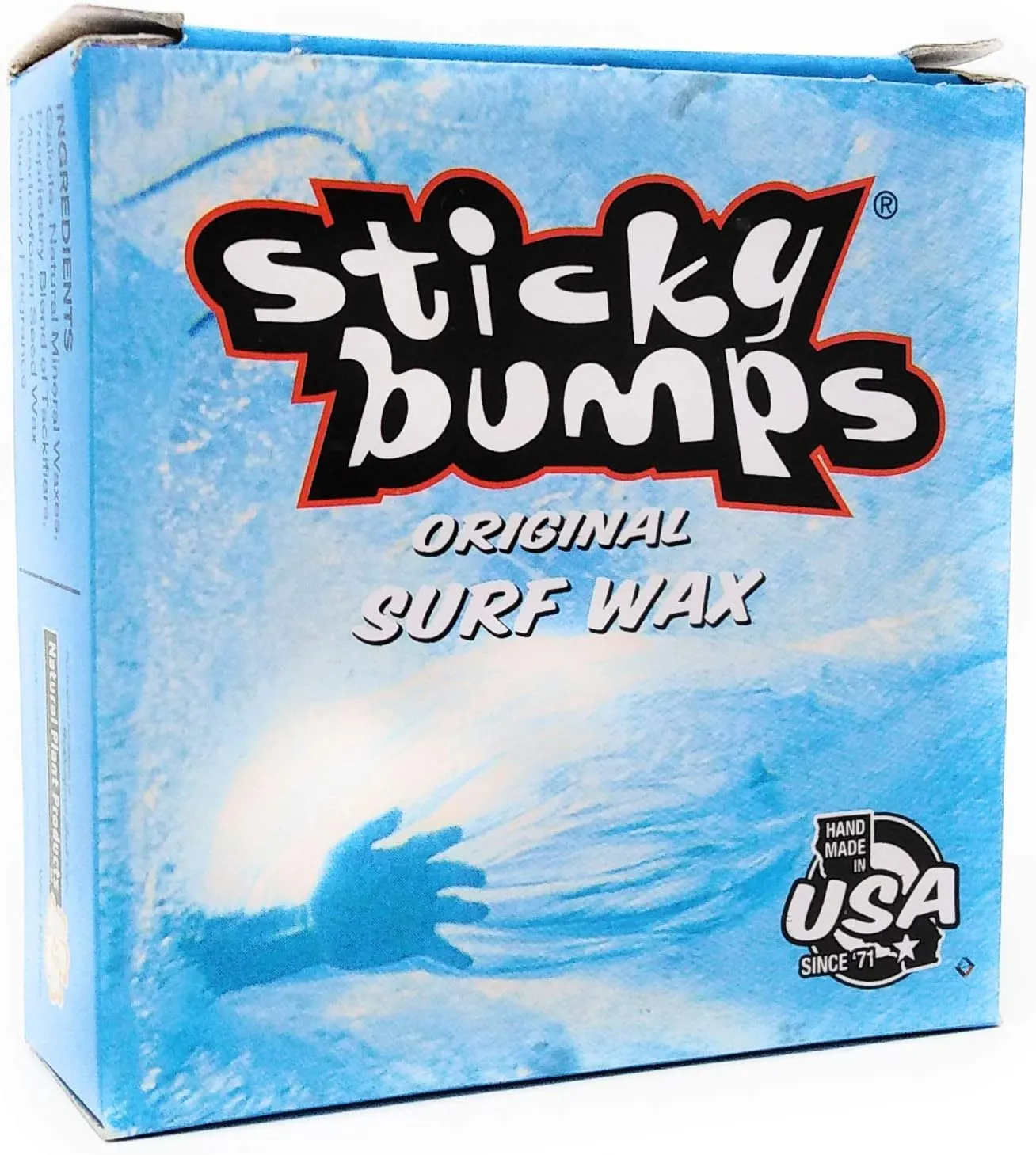 Sticky Bumps Cool Surf Wax 3 Ounce, 1 Pack