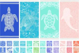 Thin Turkish Beach Towel Lightweight Soft Cotton Extra Large XL Oversized Sand Free Sandproof Absorbent Quick Dry Towels Cloud Bath Pool Travel Compact Essentials Accessories for Adult Gifts