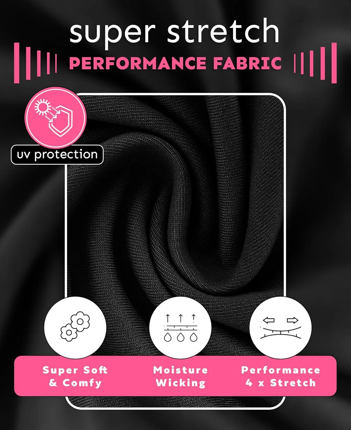 Womens Ultra Soft Long Sleeve Top | UV Sun Protection | Base Layer | All Season Performance V Neck Shirt | Multi Packs